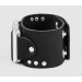 wide stud Leather cuff band compatible with Apple watch 38mm 40mm 41mm 42mm 44mm 45mm 49mm, Handmade UA code 1071
