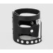 wide stud Leather cuff band compatible with Apple watch 38mm 40mm 41mm 42mm 44mm 45mm 49mm, Handmade UA code 1080