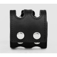 wide stitched Leather cuff band compatible with Apple watch 38mm 40mm 41mm 42mm 44mm 45mm 49mm, Handmade UA code 1081st