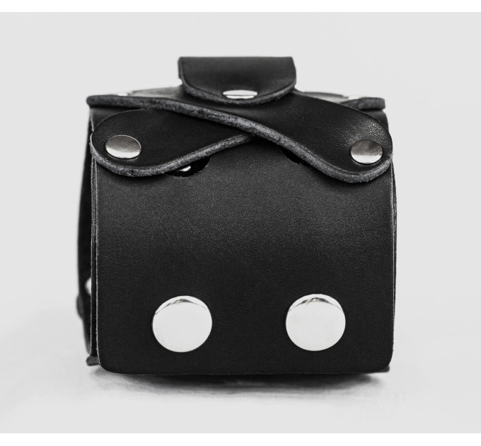 wide Leather cuff band compatible with Apple watch 38mm 40mm 41mm 42mm 44mm 45mm 49mm, Handmade UA code 1085