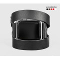 Leather double wrap band strap compatible with Apple watch 38mm 40mm 41mm 42mm 44mm 45mm 49mm, Handmade UA code 1095
