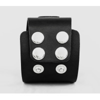 Leather cuff band compatible with Apple watch 38mm 40mm 41mm 42mm 44mm 45mm 49mm, Handmade UA code 1105