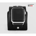 wide Leather cuff band compatible with Apple watch 38mm 40mm 41mm 42mm 44mm 45mm 49mm, Handmade UA code 1105