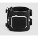 Leather cuff band compatible with Apple watch 38mm 40mm 41mm 42mm 44mm 45mm 49mm, Handmade UA code 1108