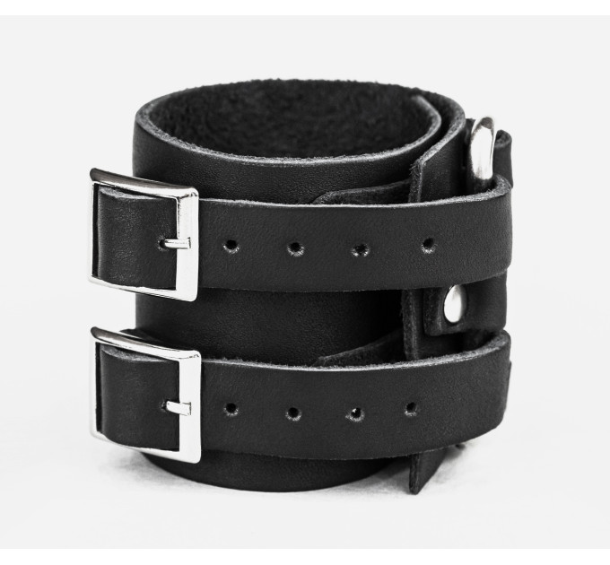 Leather cuff band compatible with Apple watch 38mm 40mm 41mm 42mm 44mm 45mm 49mm, Handmade UA code 1108