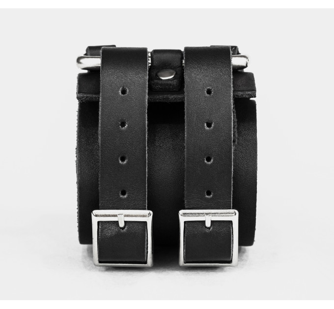 Leather cuff band compatible with Apple watch 38mm 40mm 41mm 42mm 44mm 45mm 49mm, Handmade UA code 1108