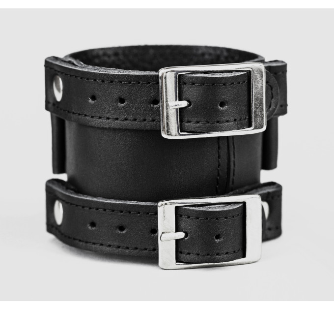 Leather cuff band compatible with Apple watch 38mm 40mm 41mm 42mm 44mm 45mm 49mm, Handmade UA code 1160st