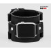 Leather cuff band compatible with Apple watch 38mm 40mm 41mm 42mm 44mm 45mm 49mm, Handmade UA code 1160st
