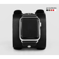 Leather cuff band compatible with Apple watch 38mm 40mm 41mm 42mm 44mm 45mm 49mm, Handmade UA code 1200