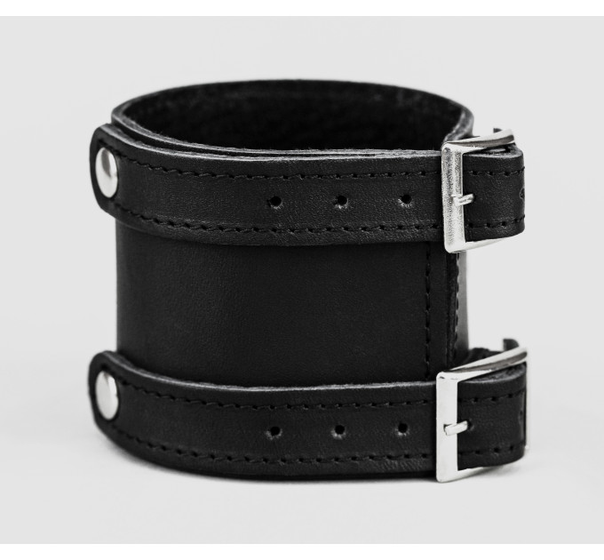 Leather cuff band compatible with Apple watch 38mm 40mm 41mm 42mm 44mm 45mm 49mm, Handmade UA code 1200st