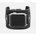 Leather cuff band compatible with Apple watch 38mm 40mm 41mm 42mm 44mm 45mm 49mm, Handmade UA code 1230