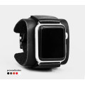 Leather cuff band compatible with Apple watch 38mm 40mm 41mm 42mm 44mm 45mm 49mm, Handmade UA code 1235