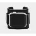 Leather cuff band compatible with Apple watch 38mm 40mm 41mm 42mm 44mm 45mm 49mm, Handmade UA code 1235st