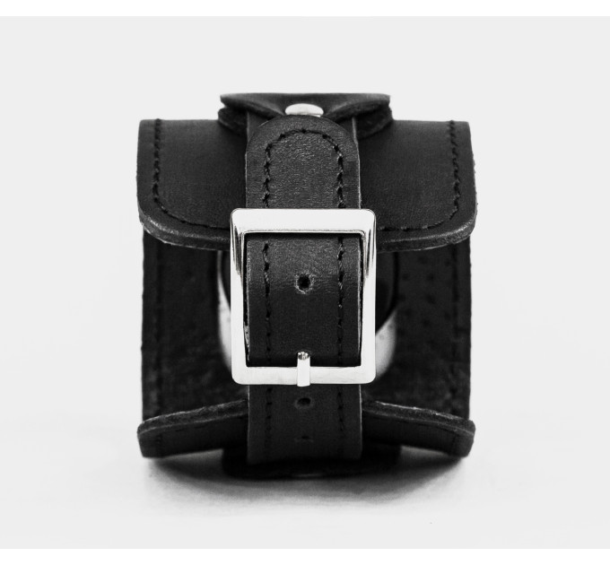 Leather cuff band compatible with Apple watch 38mm 40mm 41mm 42mm 44mm 45mm 49mm, Handmade UA code 1235st