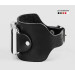 Leather cuff band compatible with Apple watch 38mm 40mm 41mm 42mm 44mm 45mm 49mm, Handmade UA code 1310