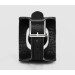 Leather cuff band compatible with Apple watch 38mm 40mm 41mm 42mm 44mm 45mm 49mm, Handmade UA code 1310st