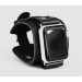 Leather cuff band compatible with Apple watch 38mm 40mm 41mm 42mm 44mm 45mm 49mm, Handmade UA code 1330