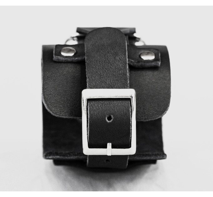 Leather cuff band compatible with Apple watch 38mm 40mm 41mm 42mm 44mm 45mm 49mm, Handmade UA code 1330