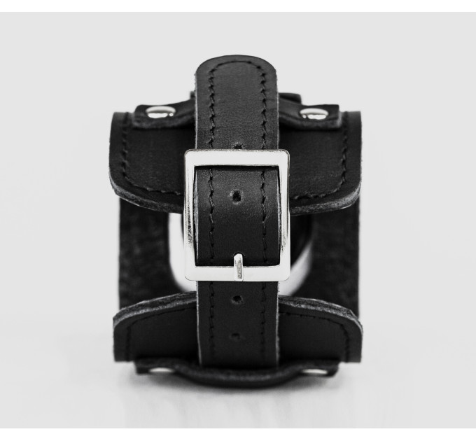 Leather cuff band compatible with Apple watch 38mm 40mm 41mm 42mm 44mm 45mm 49mm, Handmade UA code 1330st