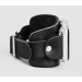 Leather cuff band compatible with Apple watch 38mm 40mm 41mm 42mm 44mm 45mm 49mm, Handmade UA code 1357