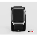 Leather cuff band compatible with Apple watch 38mm 40mm 41mm 42mm 44mm 45mm 49mm, Handmade UA code 1362st