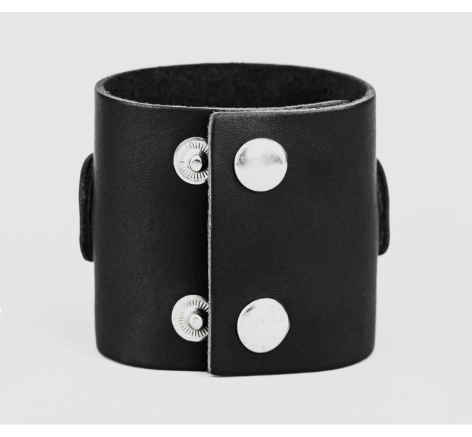 wide Leather cuff band compatible with Apple watch 38mm 40mm 41mm 42mm 44mm 45mm 49mm, Handmade UA code 1363