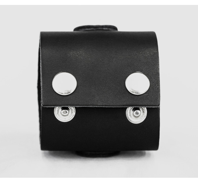 wide Leather cuff band compatible with Apple watch 38mm 40mm 41mm 42mm 44mm 45mm 49mm, Handmade UA code 1363