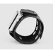 wide Leather cuff band compatible with Apple watch 38mm 40mm 41mm 42mm 44mm 45mm 49mm, Handmade UA code 1363