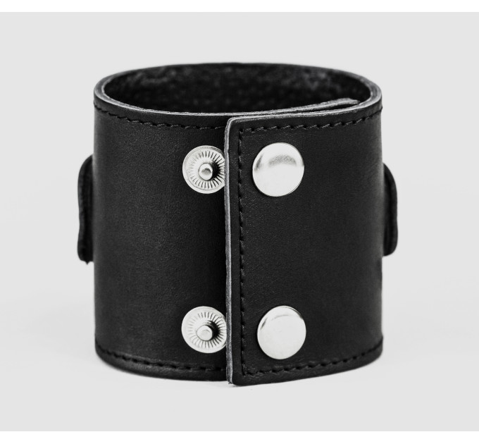 wide Leather cuff band compatible with Apple watch 38mm 40mm 41mm 42mm 44mm 45mm 49mm, Handmade UA code 1363st