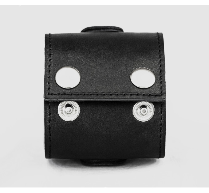 wide Leather cuff band compatible with Apple watch 38mm 40mm 41mm 42mm 44mm 45mm 49mm, Handmade UA code 1363st