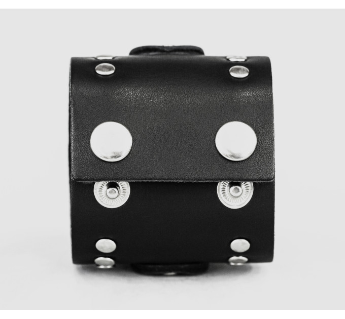 wide Leather cuff band compatible with Apple watch 38mm 40mm 41mm 42mm 44mm 45mm 49mm, Handmade UA code 1365