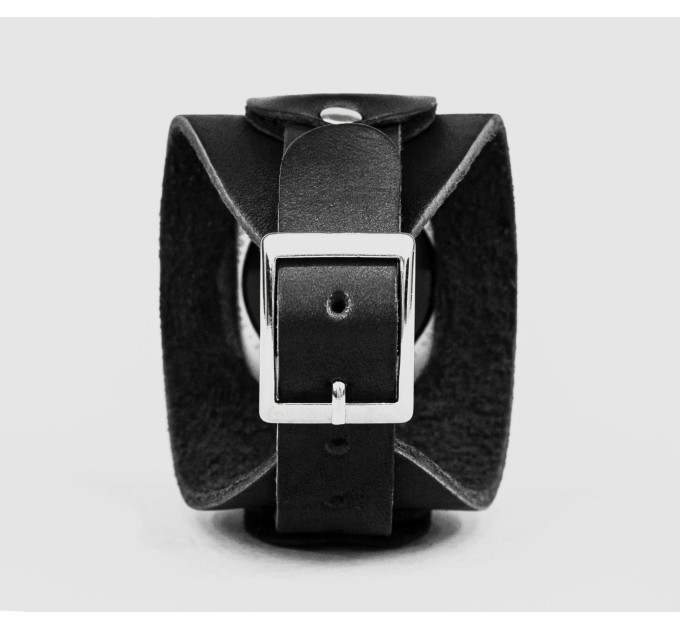 Leather cuff band compatible with Apple watch 38mm 40mm 41mm 42mm 44mm 45mm 49mm, Handmade UA code 1530