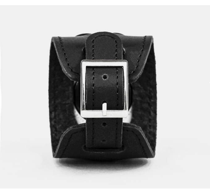 Leather cuff band compatible with Apple watch 38mm 40mm 41mm 42mm 44mm 45mm 49mm, Handmade UA code 1550st