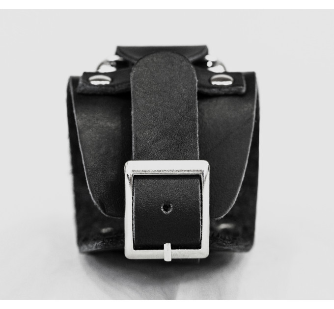 Leather cuff band compatible with Apple watch 38mm 40mm 41mm 42mm 44mm 45mm 49mm, Handmade UA code 1552