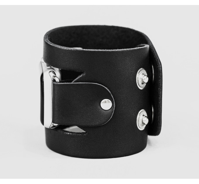 wide Leather cuff band compatible with Apple watch 38mm 40mm 41mm 42mm 44mm 45mm 49mm, Handmade UA code 1620