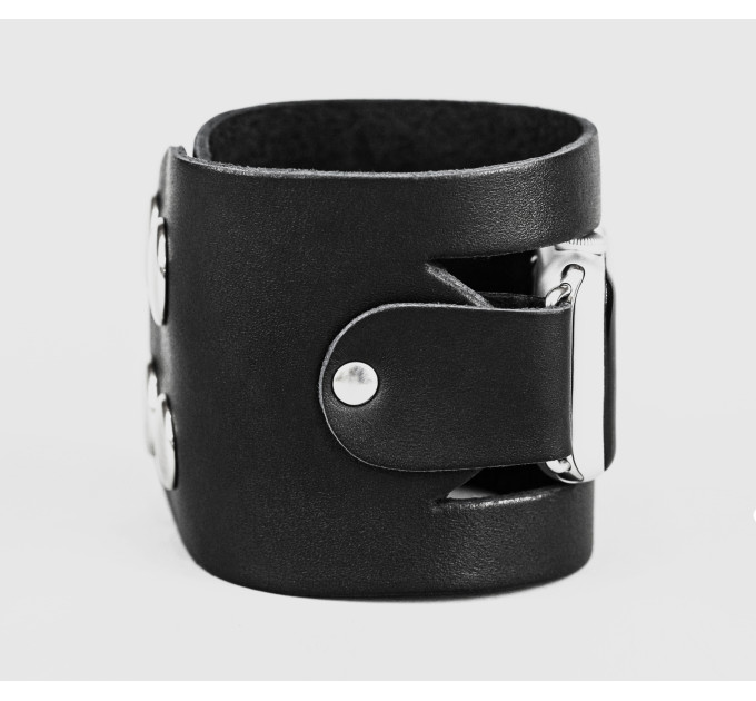 wide Leather cuff band compatible with Apple watch 38mm 40mm 41mm 42mm 44mm 45mm 49mm, Handmade UA code 1620