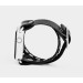 Leather double wrap band strap compatible with Apple watch 38mm 40mm 41mm 42mm 44mm 45mm 49mm, Handmade UA code 1820