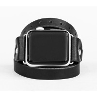 Leather multi wrap band strap compatible with Apple watch 38mm 40mm 41mm 42mm 44mm 45mm 49mm, Handmade UA code 1858