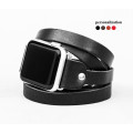 Leather multi wrap band strap compatible with Apple watch 38mm 40mm 41mm 42mm 44mm 45mm 49mm, Handmade UA code 1860