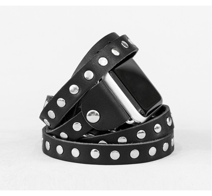 Leather multi wrap band strap compatible with Apple watch 38mm 40mm 41mm 42mm 44mm 45mm 49mm, Handmade UA code 1861