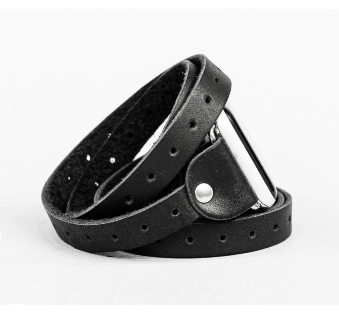 Leather multi wrap band strap compatible with Apple watch 38mm 40mm 41mm 42mm 44mm 45mm 49mm, Handmade UA code 1864