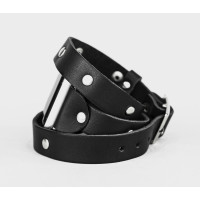 Leather double wrap band strap compatible with Apple watch 38mm 40mm 41mm 42mm 44mm 45mm 49mm, Handmade UA code 1870