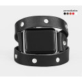 Leather double wrap band strap compatible with Apple watch 38mm 40mm 41mm 42mm 44mm 45mm 49mm, Handmade UA code 1870