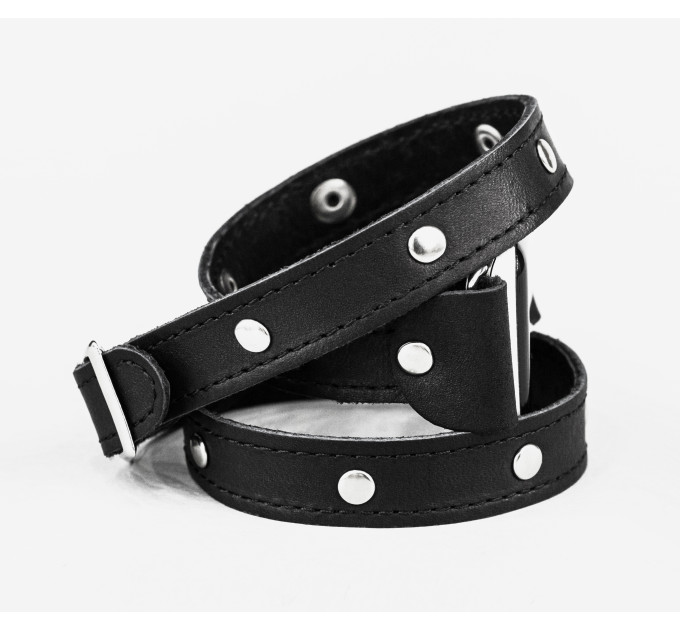 Leather double wrap band strap compatible with Apple watch 38mm 40mm 41mm 42mm 44mm 45mm 49mm, Handmade UA code 1870st