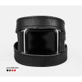 Leather double wrap band strap compatible with Apple watch 38mm 40mm 41mm 42mm 44mm 45mm 49mm, Handmade UA code 1875st