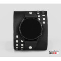 Leather cuff band compatible with Samsung and other Smart watches strap, Handmade UA code 2070