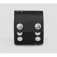 Leather cuff band compatible with Samsung and other Smart watches strap, Handmade UA code 2070