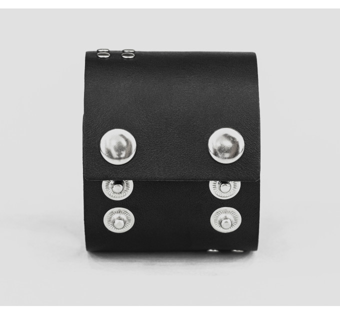 Leather cuff band compatible with Samsung and other Smart watches strap, Handmade UA code 2070