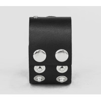 Leather cuff band compatible with Samsung and other Smart watches strap, Handmade UA code 2071