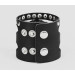 Leather cuff band compatible with Samsung and other Smart watches strap, Handmade UA code 2080
